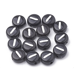 Непрозрачные акриловые бусины&nbsp;X-SACR-N002-02I