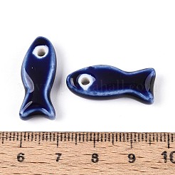 Porcelaine à la main des perles en céramique&nbsp;PORC-T134-01G