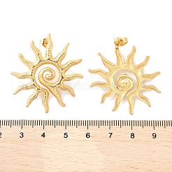 Серьги-гвоздики из нержавеющей стали 304 для женщин&nbsp;EJEW-B121-01G-02