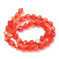 Натуральный красный агат бисер нитей&nbsp;G-C267-B12