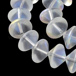 Стеклянные бусины с гальваническим покрытием &nbsp;EGLA-G038-01A-AB02