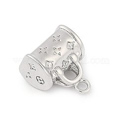 Messing Anhänger & Charms&nbsp;KK-U054-01P-02