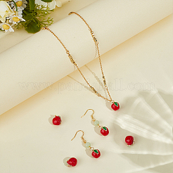 6шт латунные эмалированные подвески&nbsp;KK-BC0015-02