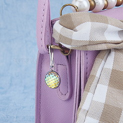 Акриловые застежки-молнии из рыбьей чешуи HJEW-DC00004