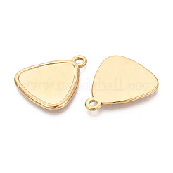 Оправы для подвесок из нержавеющей стали 304 в виде кабошонов&nbsp;STAS-N108-68G