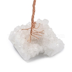 Натуральные аметистовые чипсы дерево жизни украшения&nbsp;DJEW-P022-01B-01