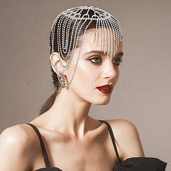 Кепка из сетки со стразами OHAR-WH0021-47S