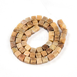 Природные желтые опал бусины пряди G-T140-44A-01