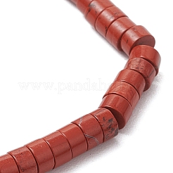 天然レッドジャスパービーズストレッチブレスレット男性用女性用  内径：2インチ（5.1cm）&nbsp;BJEW-JB11670-01