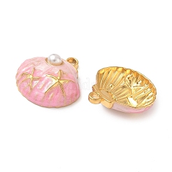 Подвески из нержавеющей стали 304 с эмалью&nbsp;STAS-L026-02G-03