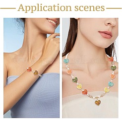 50шт непрозрачные акриловые бусины с покрытием&nbsp;MACR-CJ0001-89