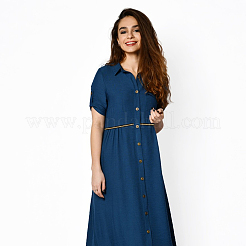 Плетеная кружевная отделка из полиэстера с многоножкой&nbsp;OCOR-WH0092-02B