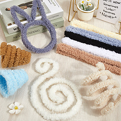 10 Stück 10 Farben DIY Plüschstäbe&nbsp;DIY-CP0011-75