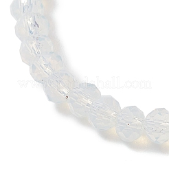 Браслеты из чакра-опалита и окрашенного натурального малайзийского нефрита для женщин&nbsp;BJEW-JB13049