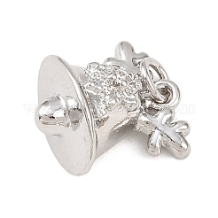 Латунные микро проложить кубического циркония подвески&nbsp;KK-G544-44P