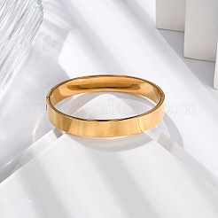 Ионное покрытие (ip) 304 нержавеющая сталь шарнирные браслеты для женщин STAS-Z114-07G-02