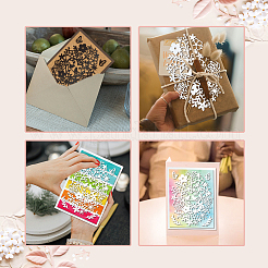 Углеродистая сталь разрезает трафареты DIY-WH0309-3328