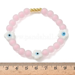 Женские эластичные браслеты из латуни BJEW-F515-02G