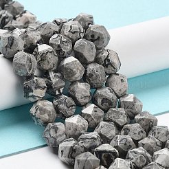 Натуральная карта каменные бусы пряди&nbsp;G-G030-A02-02