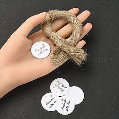 100шт бумажные подарочные бирки CDIS-YW0001-11D