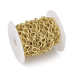 Catene a maglie ovali e ad anello e kont in ottone&nbsp;CHC-P010-22G