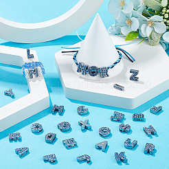 52 шт. 26 стиля подвески-слайдеры из сплава со стразами FIND-SC0009-81A