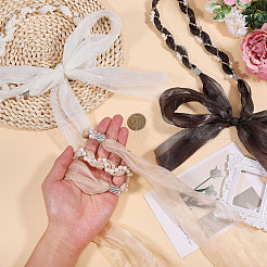 3 шт. двухцветных нейлоновых резинок для шляп&nbsp;DIY-CA0007-93