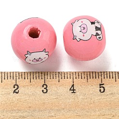 Европейский бисер из натурального дерева WOOD-F014-01D