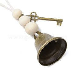 Ornamenti appesi a forma di campana di ferro&nbsp;HJEW-JM02523-01
