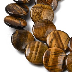 Природных тигровый глаз бисер нитей G-K366-D05-03