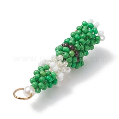 Пасхальные подвески-гномы из стеклянного бисера&nbsp;PALLOY-MZ01037-02