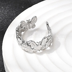 Кольца-манжеты из нержавеющей стали 304 для женщин&nbsp;RJEW-K313-14P