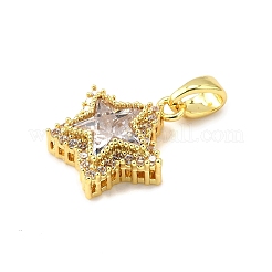 Латунные микро проложить кубического циркония подвески&nbsp;LS-KK-R227-04G