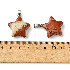 Natürliche rote Jaspis Anhänger&nbsp;GG-K002-10M