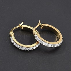 Creolen aus Edelstahl 304&nbsp;LS-EJEW-N0031-11G