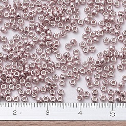 MIYUKIラウンドロカイユビーズ  日本製シードビーズ  11/0  （rr1086)亜鉛メッキブラッシュ  11/0  2x1.3mm  穴：0.8mm  約50000個/ポンド&nbsp;SEED-G007-RR1086