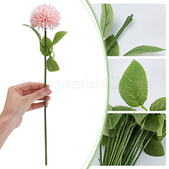 65 шт. пластиковая искусственная ветка розы&nbsp;AJEW-WR0003-06