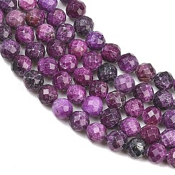 Brins de perles de sugilite naturelle chauffées&nbsp;G-B193-B04-4mm