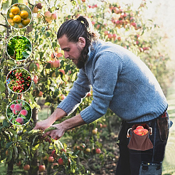 1 шт. складные сумки для инструментов из холста и искусственной кожи ABAG-GF0001-38