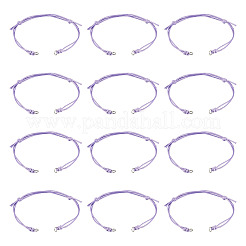 20 cordon en polyester ciré pour la fabrication de bracelets&nbsp;AJEW-TAC00090