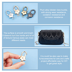 16 шт. 4 цвета из цинкового сплава FIND-PH0006-29