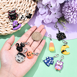 Подвесные украшения из смолы&nbsp;HJEW-YW00126