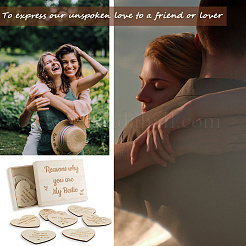 Незаконченная фанерная отделка&nbsp;AJEW-WH20017-79B