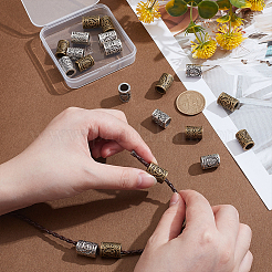 20шт 4 стиля бусины из сплава в тибетском стиле&nbsp;FIND-UN0007-88