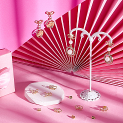 10 шт. латунные серьги-гвоздики&nbsp;KK-BBC0022-25