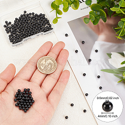 Натуральный черный турмалин бисер нитей G-OC0003-55