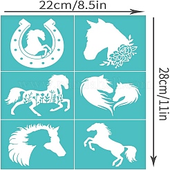 Самоклеящийся трафарет для шелкографии DIY-WH0338-192