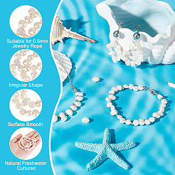 1 нить бусин из натурального культивированного пресноводного жемчуга PEAR-GO0001-22