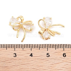 Латунные микро проложить кубического циркония подвески KK-P271-05G-C