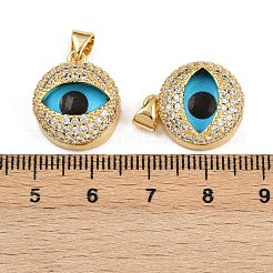 Латунные микро проложить кубического циркония подвески&nbsp;KK-L244-02G